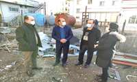 بازدید معاون توسعه مدیریت، منابع و برنامه ریزی دانشگاه علوم پزشکی گیلان از پروژه عمرانی مرکز آموزشی درمانی 17 شهریور رشت 