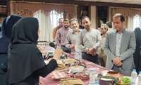 جشنواره سفره سلامت در دانشگاه علوم پزشکی گیلان برگزار شد 