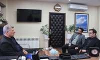 دیدار نماینده مردم رودبار با معاون توسعه مدیریت ، منابع و برنامه ریزی دانشگاه