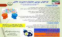 سومین جشنواره مدیریت دانش