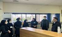 بازدید معاون توسعه مدیریت، منابع و برنامه‌ ریزی دانشگاه علوم پزشکی گیلان از بیمارستان های شرق گیلان