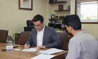 برگزاری اولین ملاقات مردمی مهر ماه ، سال 1404 معاون توسعه مدیریت ، منابع و برنامه ریزی دانشگاه علوم پزشکی گیلان