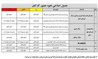 نحوه حضور و کاهش ساعت کار در دانشگاه علوم پزشکی گیلان برای هفته پیش رو اعلام شد