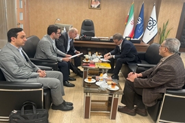 دیدار دکتر گل‌شکن و مهندس کوچکی‌نژاد با مدیرعامل سازمان بیمه سلامت ایران